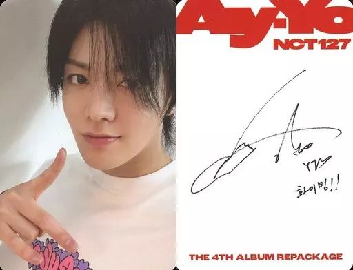 中古】コレクションカード(男性) NCT 127/ユウタ(YUTA)/裏面印刷サイン