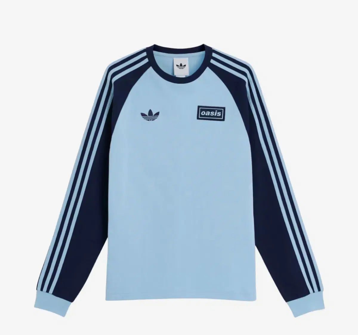 M adidas アディダス オアジス ロングスリーブ スカイブルー