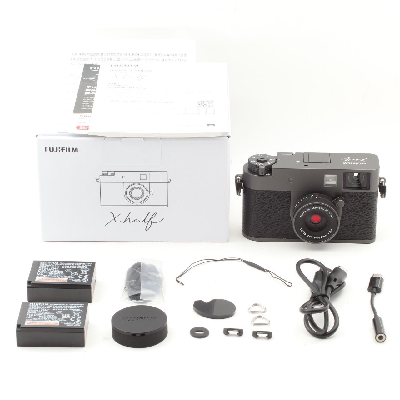 シャッター回数 3500枚 FUJIFILM X ハーフチャコールシルバー