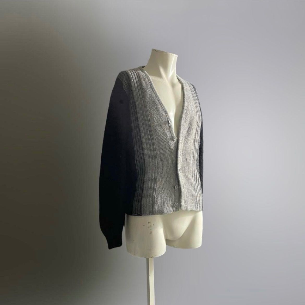 USA カーディガン 50s 60s アメリカ ヴィンテージ ブラック ニット