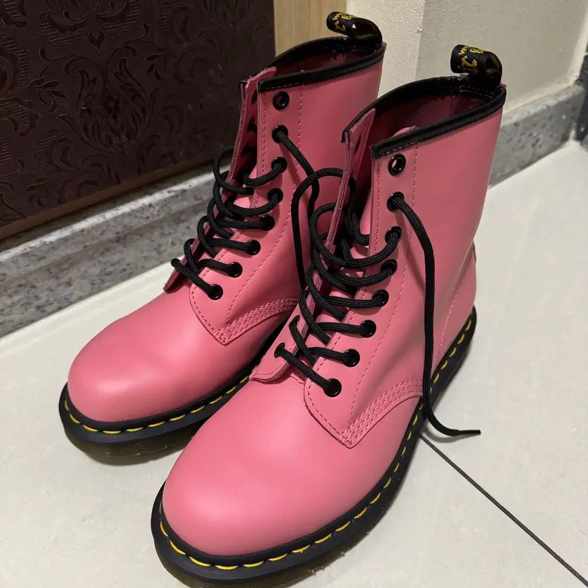 DR. MARTENS ドクターマーチン ピンク ブーツ