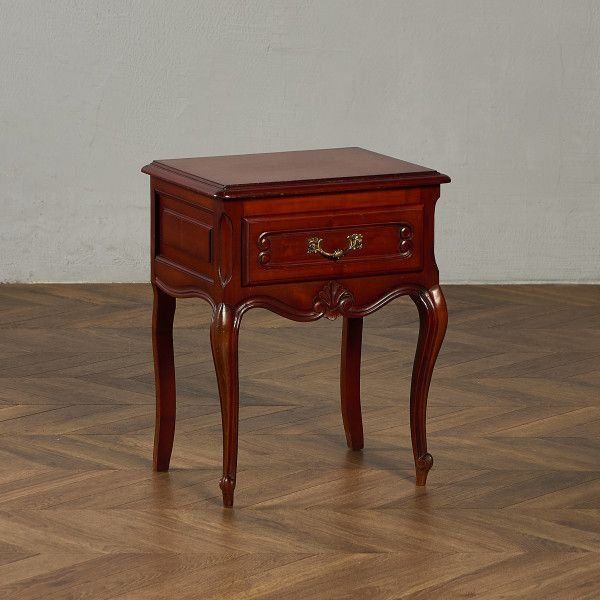 〇フランス製 電話台 キャビネットフランス家具 14杯 木製チェスト