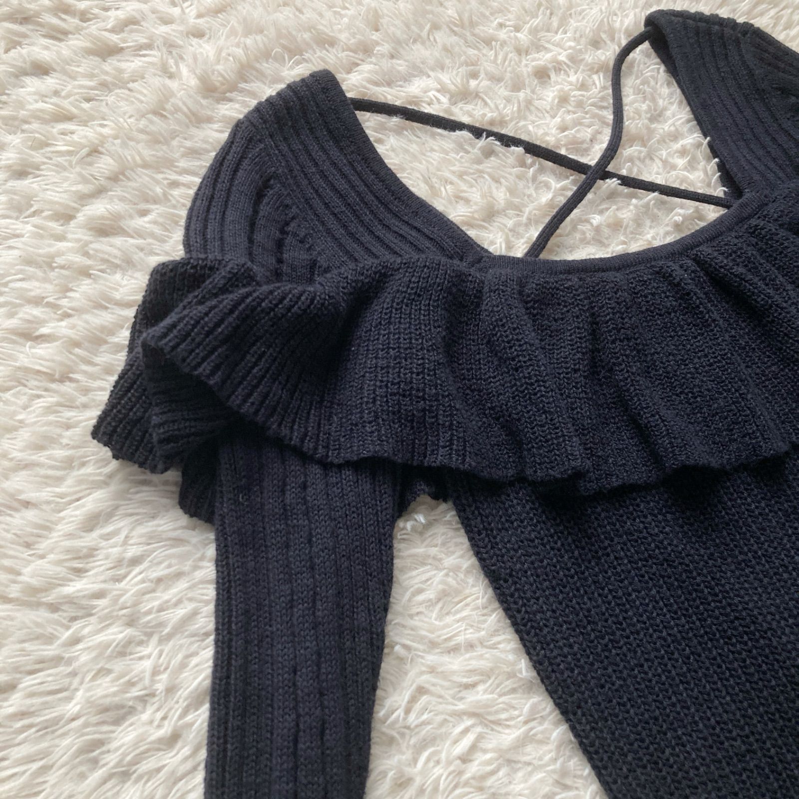 【新品未使用】self-portrait セルフポートレイトニット SELF PORTRAIT(セルフ・ポートレイト) カーディガン(レディース