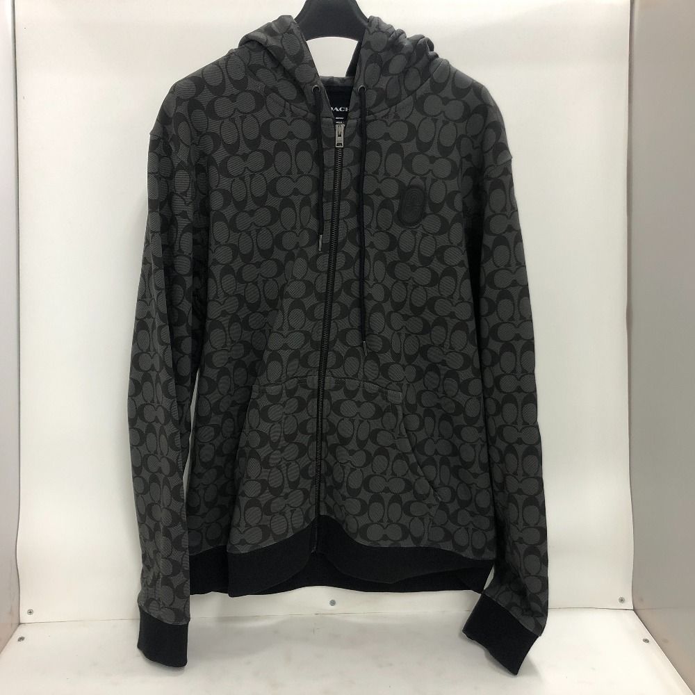 02w20608 コーチ COACH シグネチャー スウェットジップパーカー