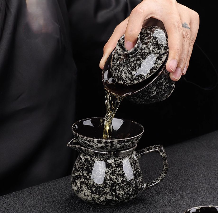 16点セットの工夫茶具セット セラミック製の家庭用リビング茶釜 工夫茶カップ WWW_OPDRERGINERDOGAN_COM