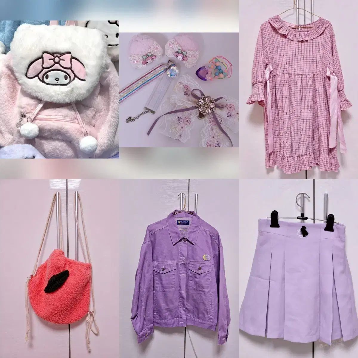 大幅 げ ネオンムーンUNI POPCON タコガーデン My Melody マイメロディ フェアリー系