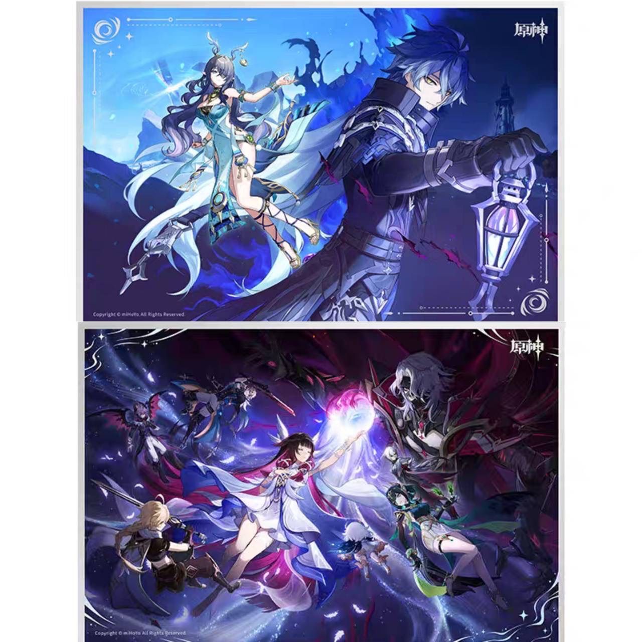 公式正規品 アクリル色紙 原神 フリンズ ラウマ コロンビーナ 少女