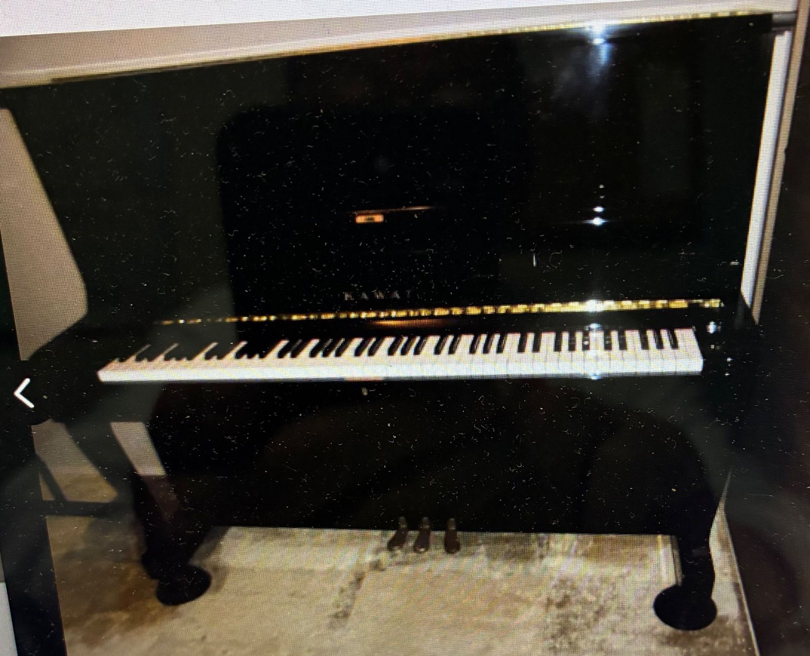 カワイ ピアノKS 5 F 黒塗り艶出し 保証付き 運賃無料