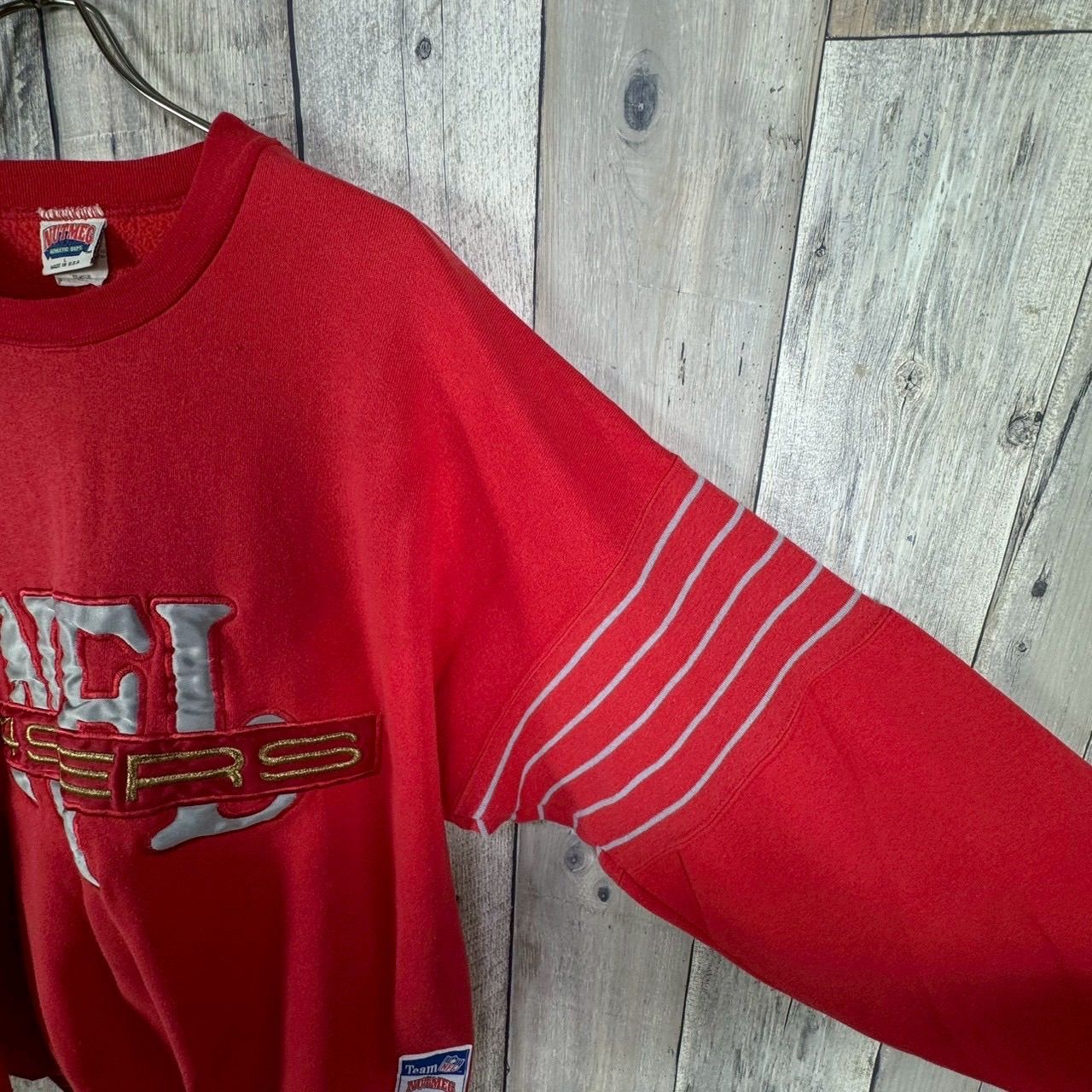 OLD NUTMEG ATHLETIC DEPT 90s ナツメグ 米国製 USA製 NFL San