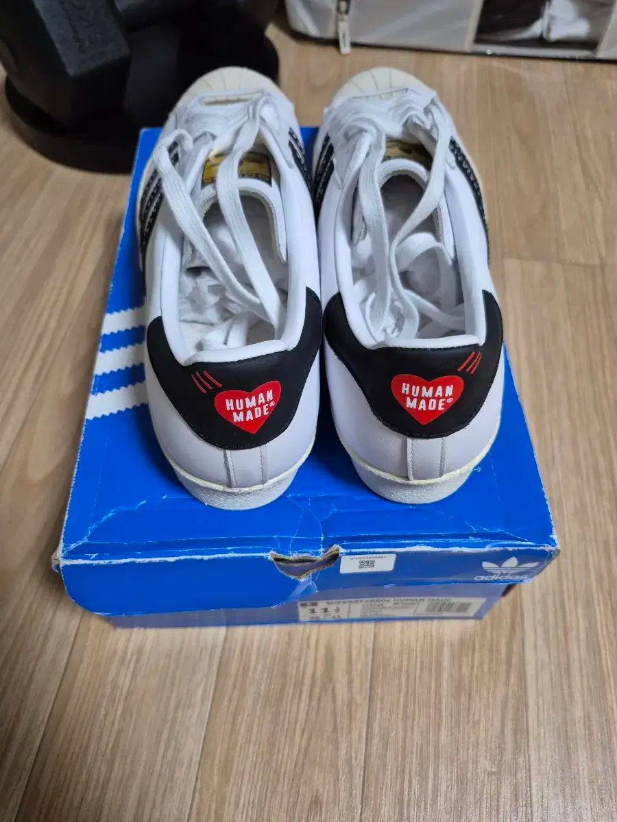 アディダス HUMAN MADE ヒューマンメイド SuperStar 白 295