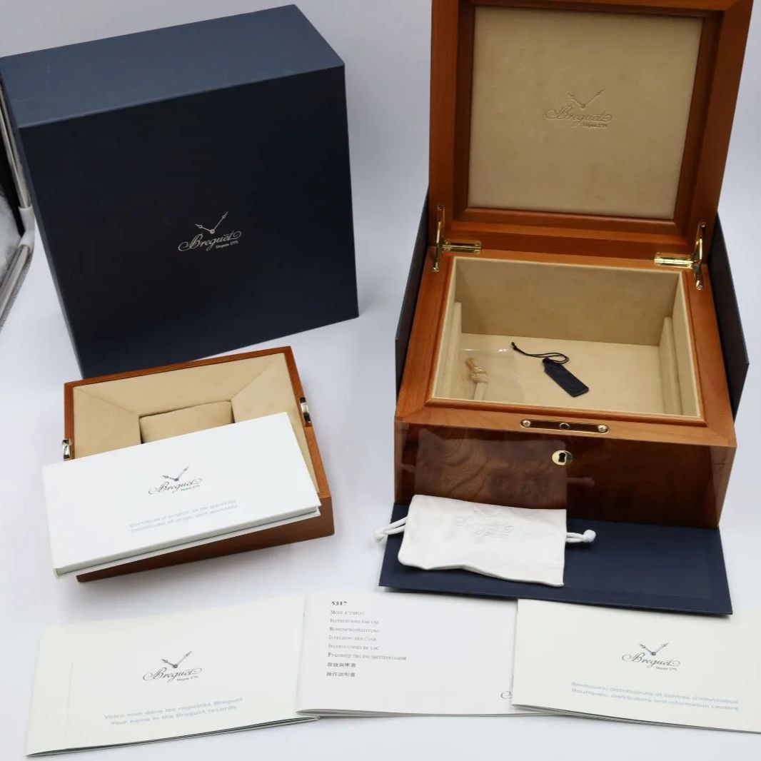 最上級モデル& &ギャラ 説明書付 ブレゲ 空箱 ボックス