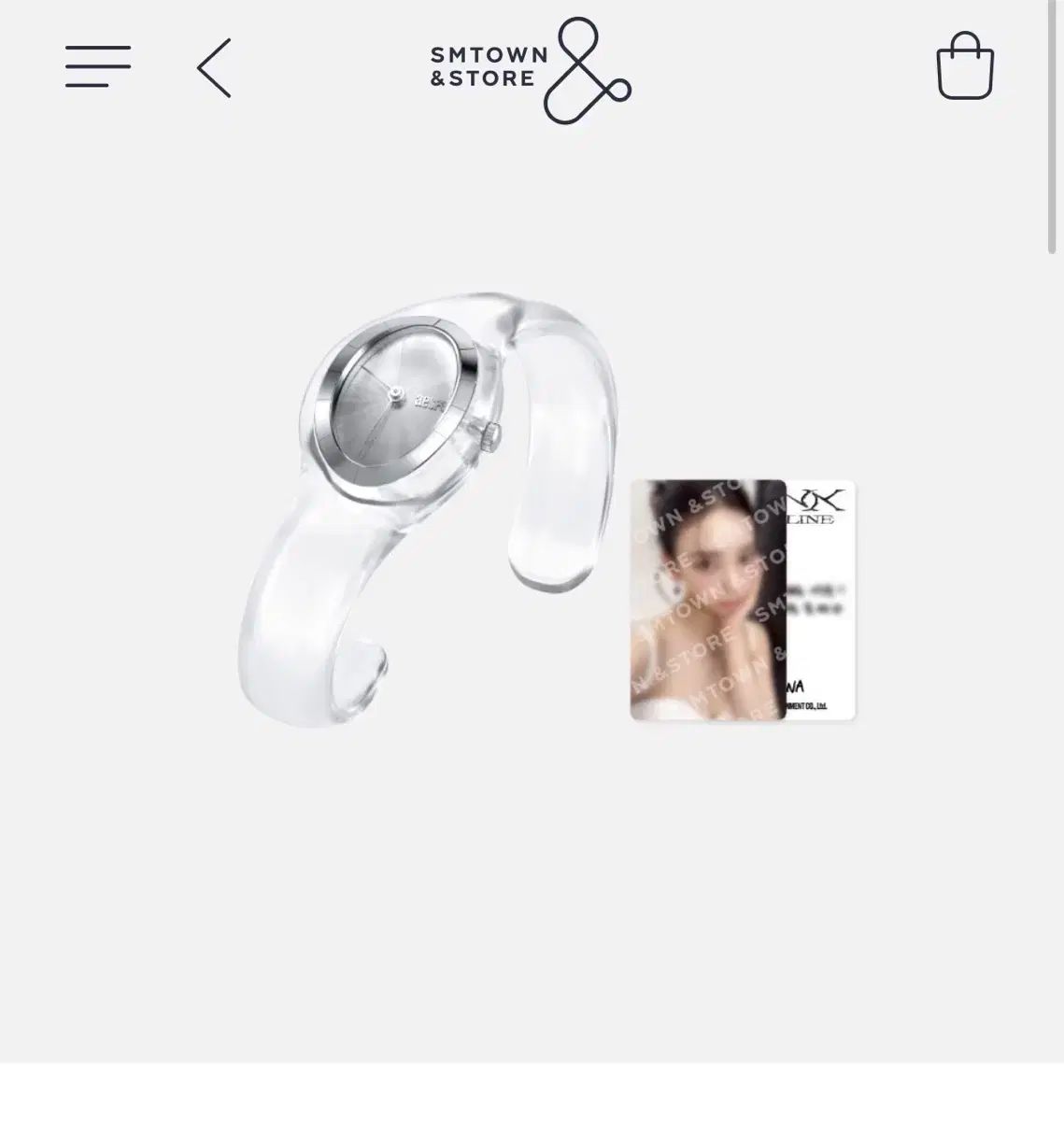 aespa エスパ 時計 ウィンター バージョン