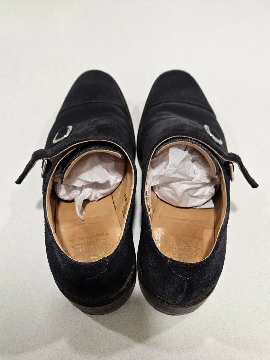 ジョーンアンドジョーンズ HARROGATE ネイビー スウェード THE B 8 5 サイズ