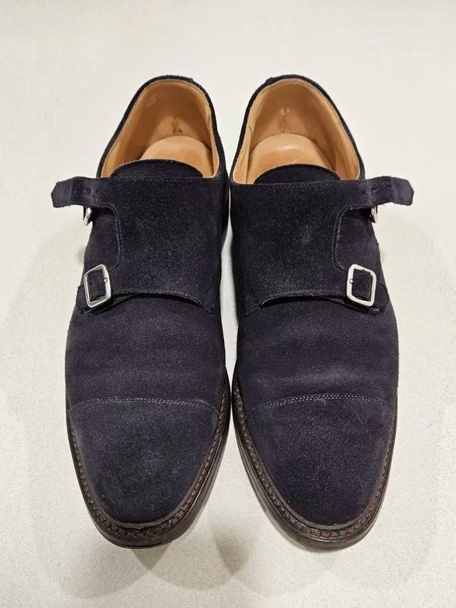 ジョーンアンドジョーンズ HARROGATE ネイビー スウェード THE B 8 5 サイズ