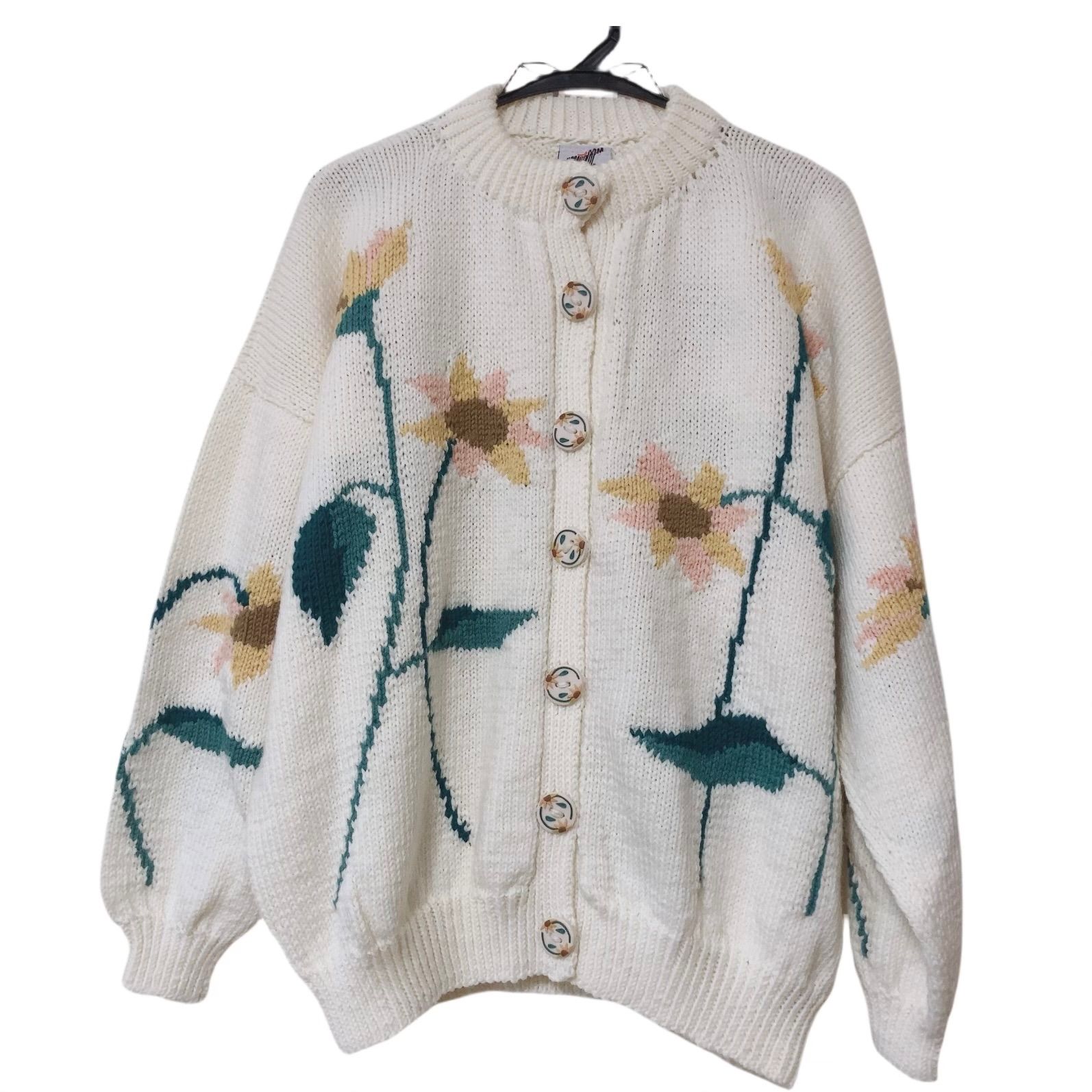 Z1579 【美品】【希少】BONZO（ボンゾー）手編み ハンドメイド ニット