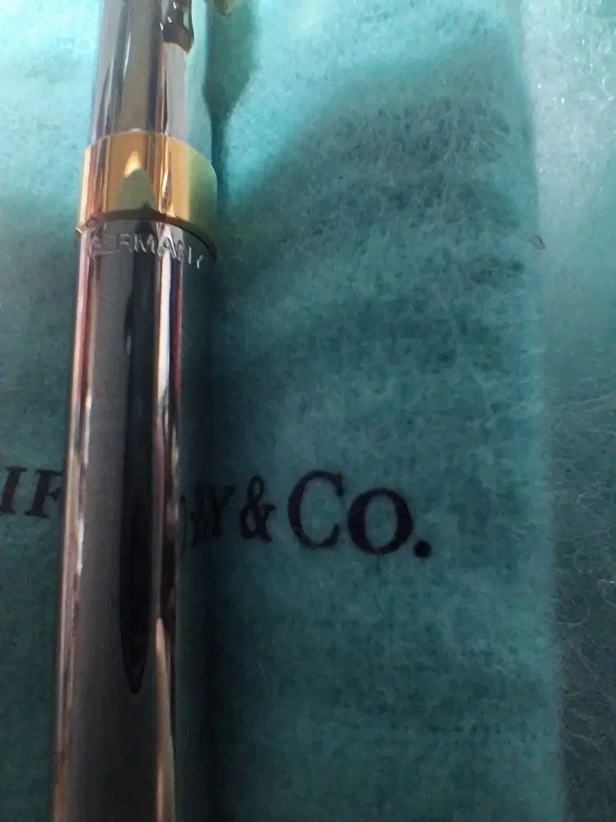 Tiffany - Co. ティファニー ゴールドリング Tクリップ シルバークロムコンビボールペン オリジナルフルセット