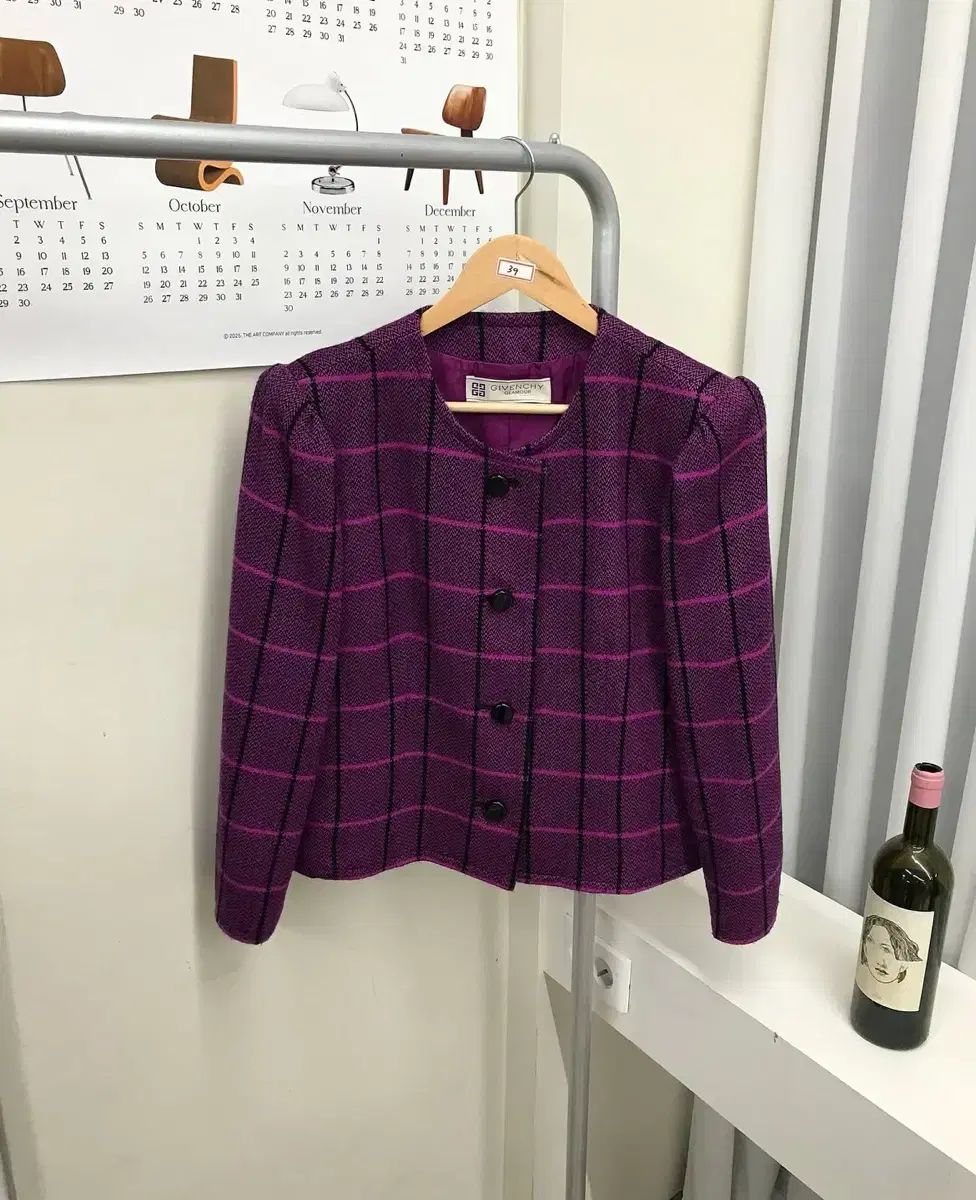 ジバンシィ ラウンド ウール ツイード ジャケット