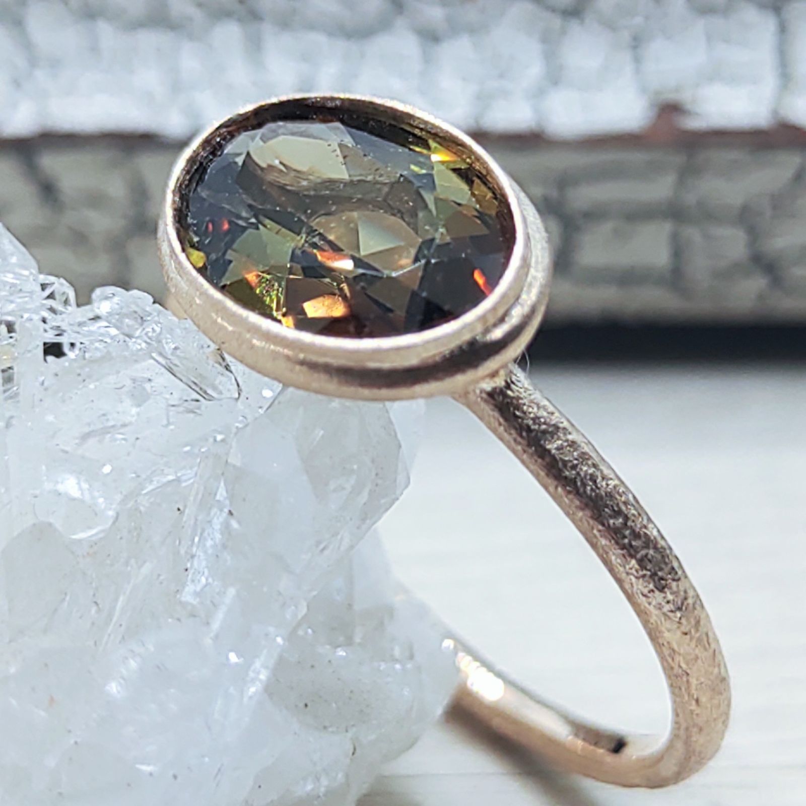  郷愁の指輪 アンダリューサイト リング 指輪 アクセサリー