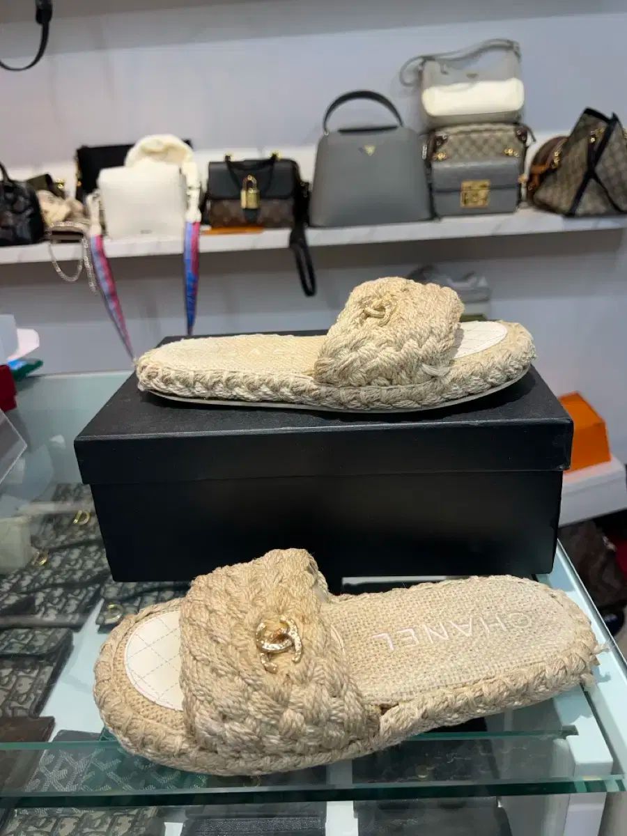 38 シャネル ロープ レディース サンダル スリッパ 靴