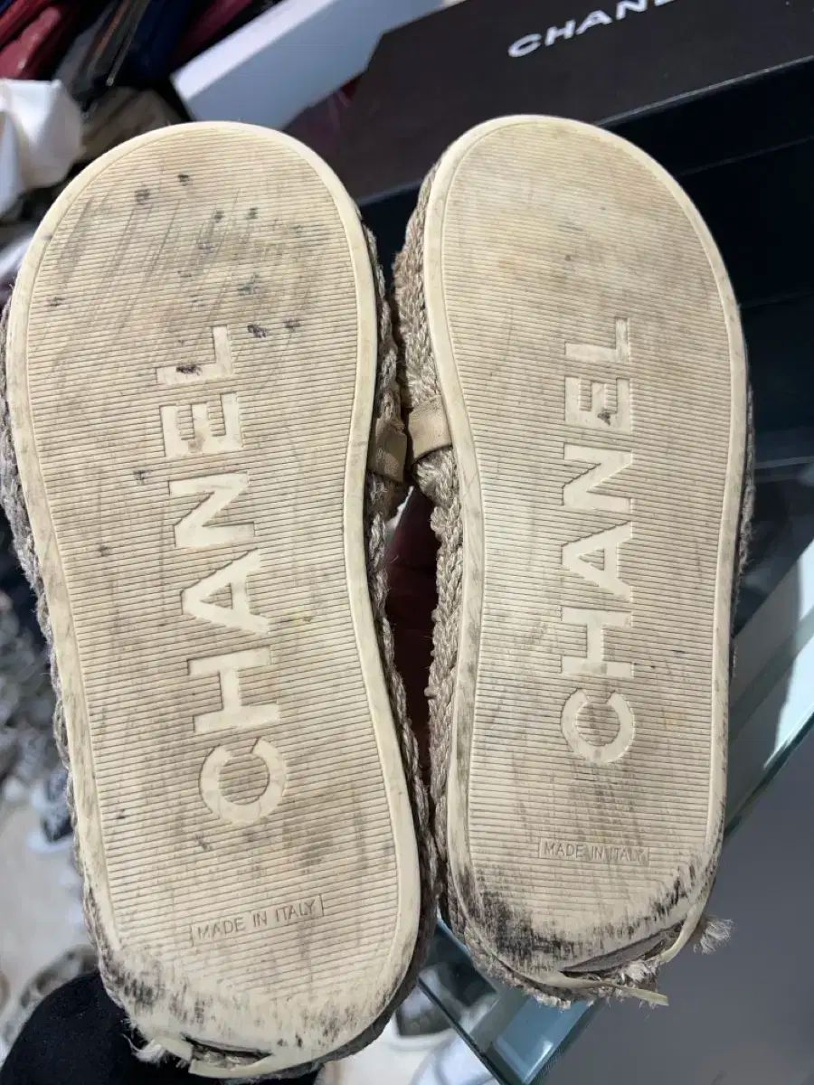  38 シャネル ロープ レディース サンダル スリッパ 靴 サンダル サンダル ミュール