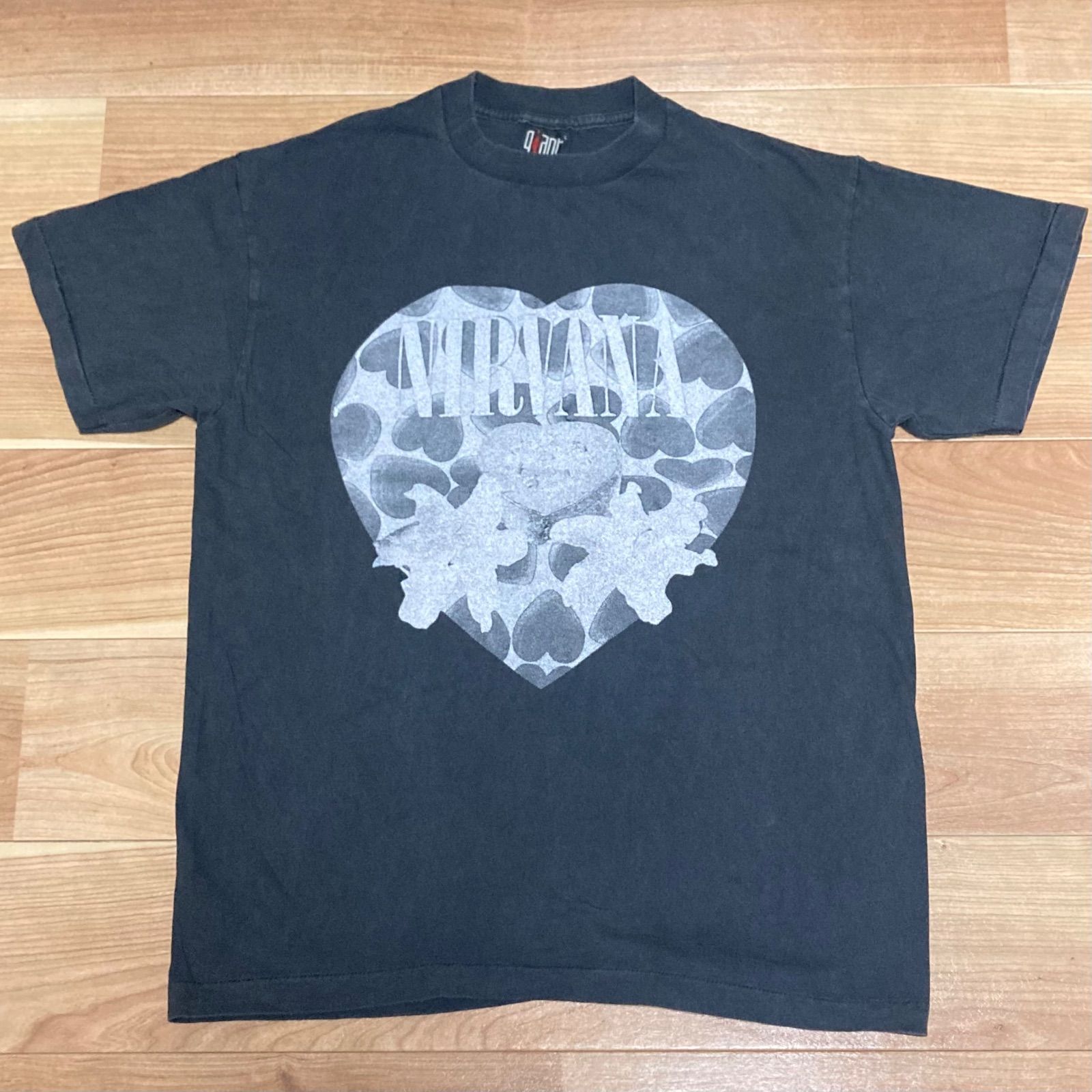 ニルヴァーナ NIRVANA Box Tシャツ Heart Heart-Shaped Shaped ハート 