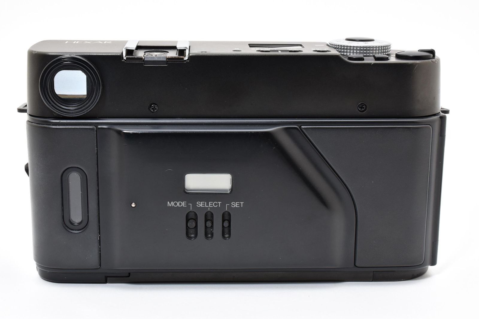 ジャンク品のkonica HEXAR ☆ジャンク☆ 通電OK! コニカ KONICA HEXAR ブラック 35mm F2