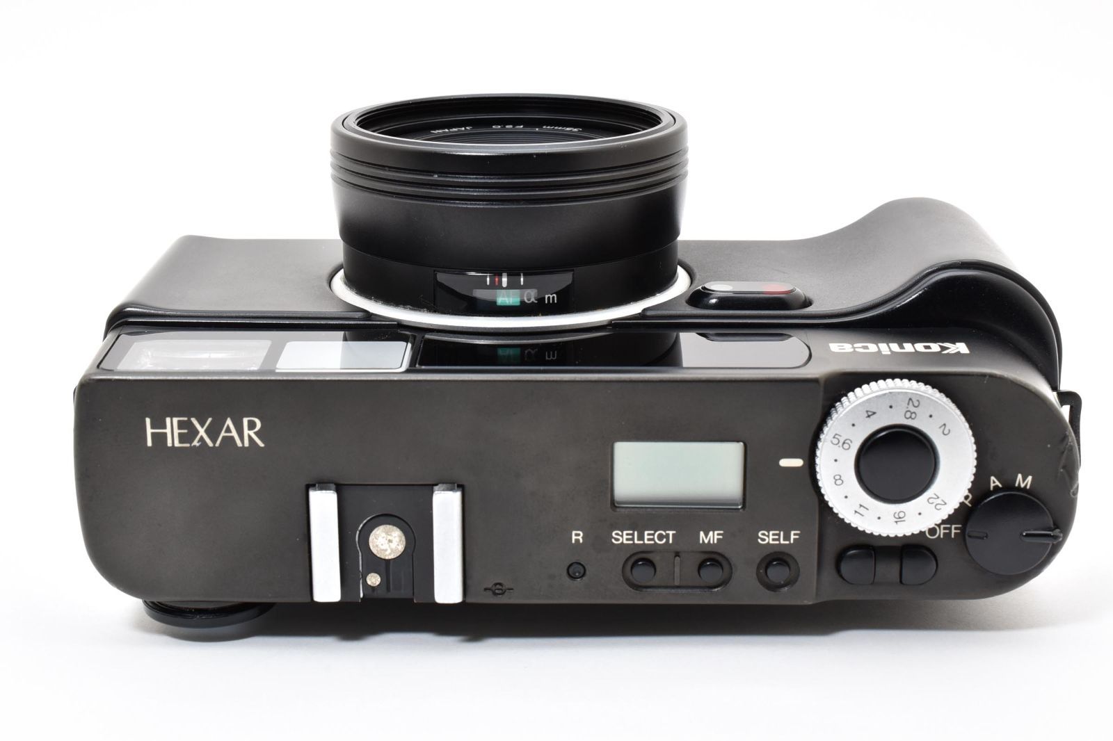 ☆ジャンク☆ 通電OK! コニカ KONICA HEXAR ブラック 35mm F2