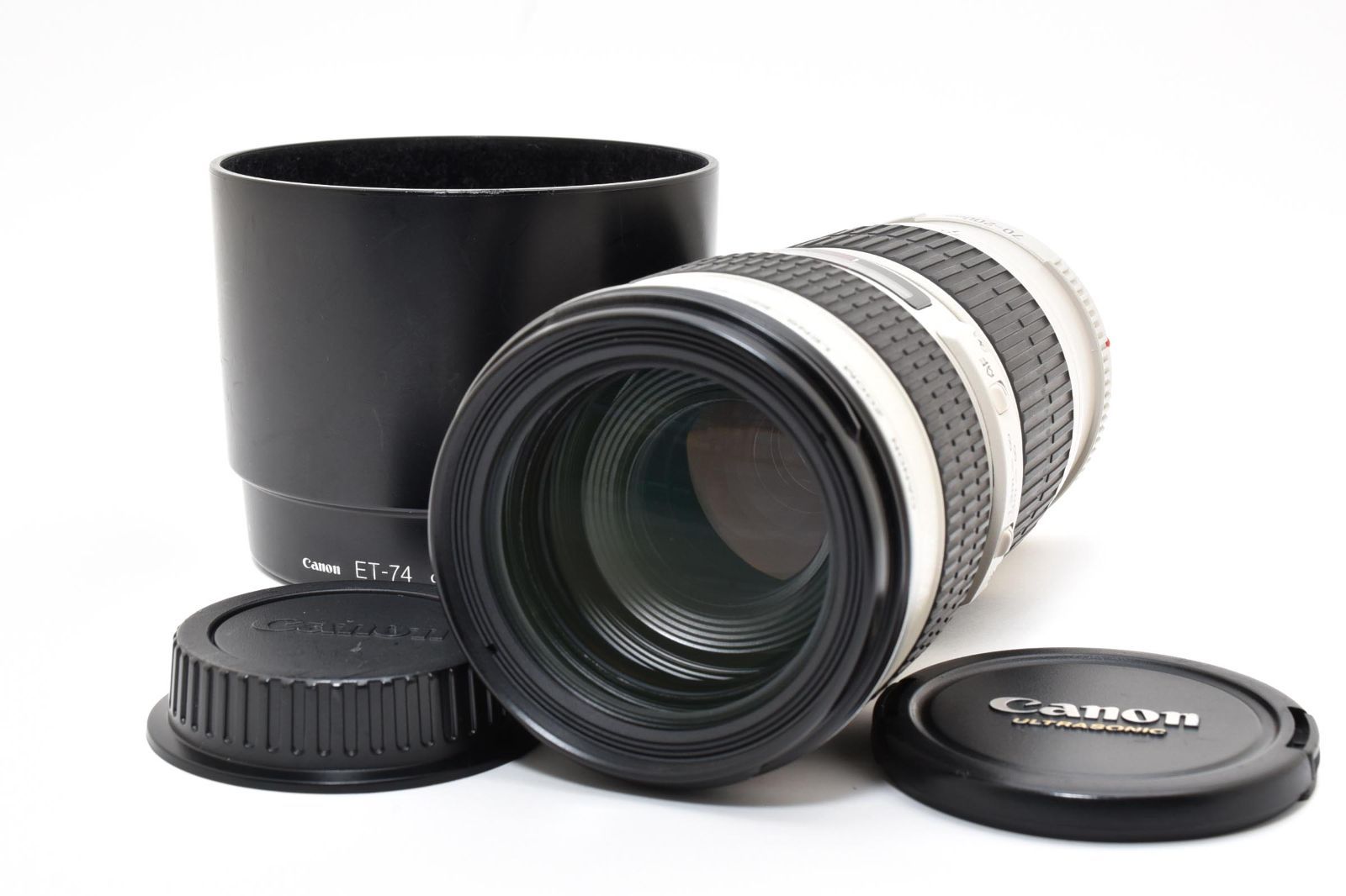 返品保証 上 キヤノン CANON EF 70-200mm F4 L USM キャップ 付き 13251102