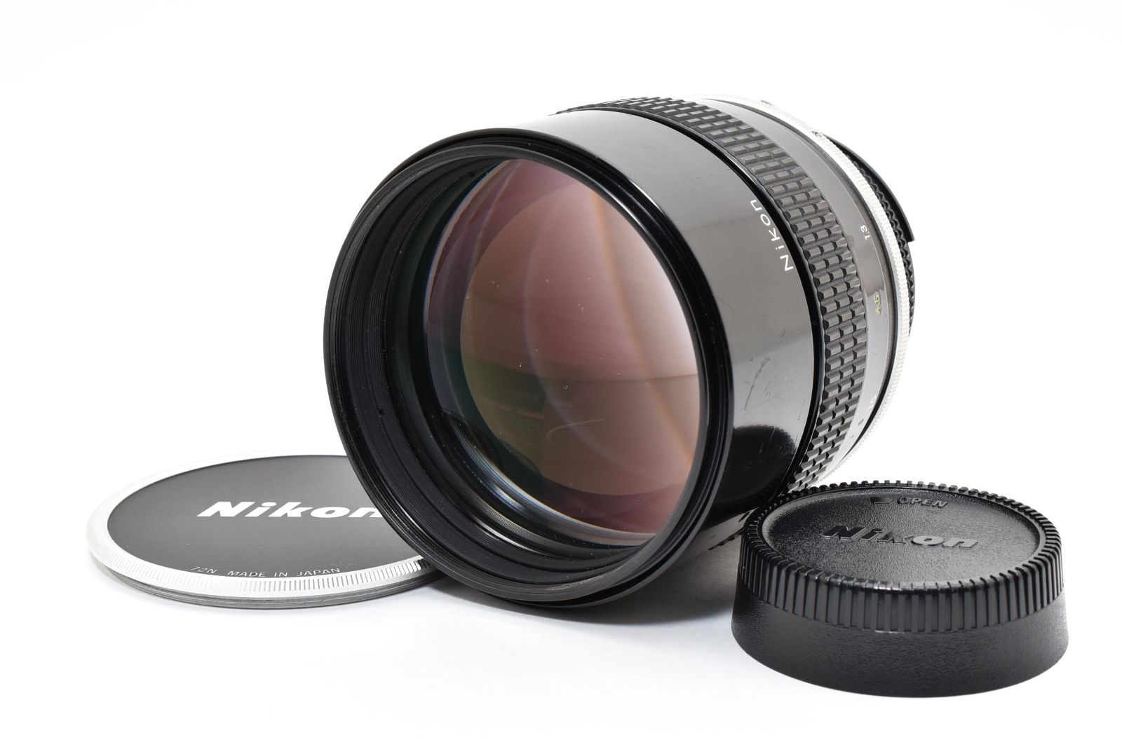 返品保証 Nikon ニコン Ai NIKKOR 135mm F2 単焦点レンズ 01251101