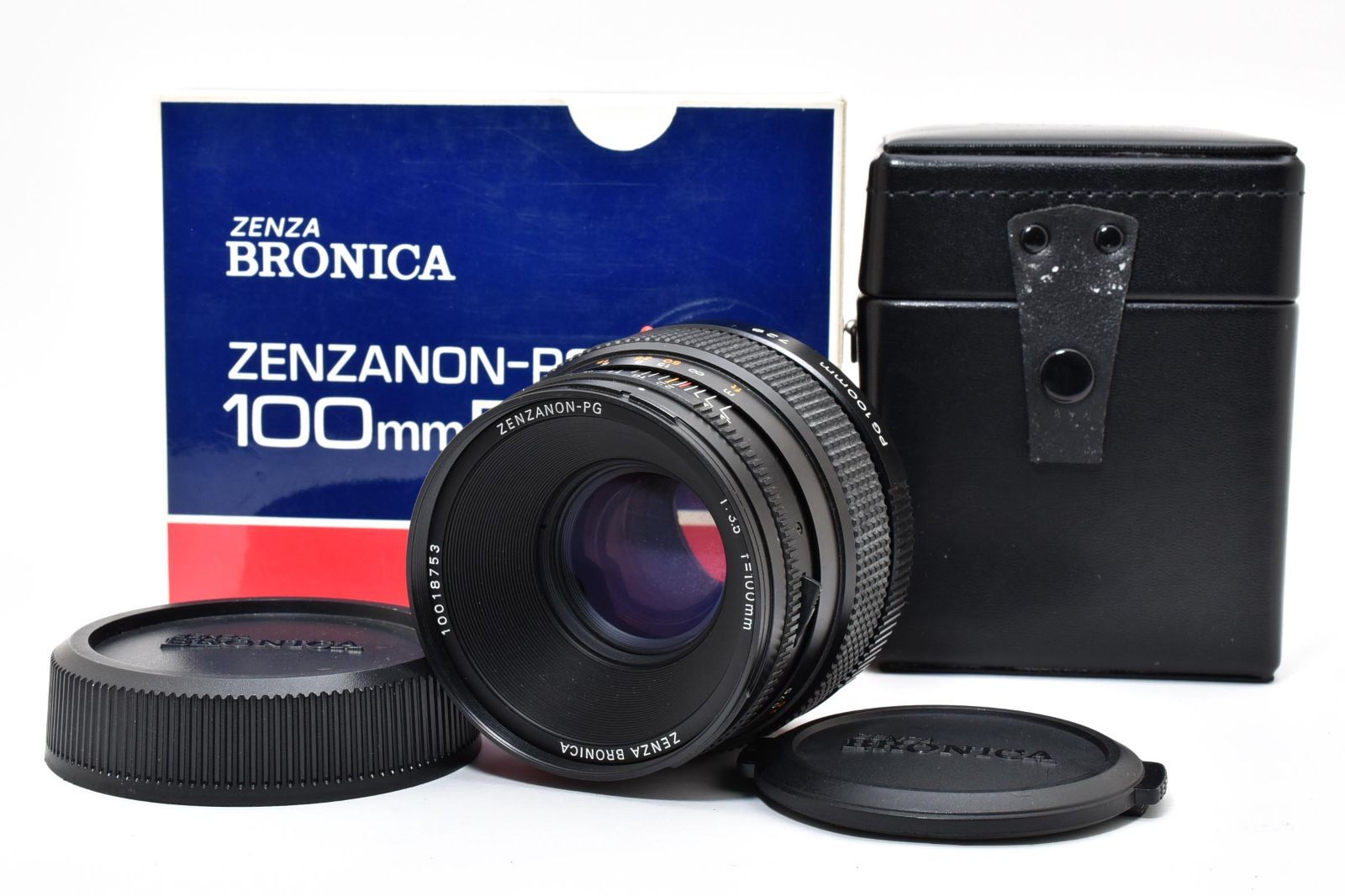 返品保証 実用品 ZENZA BRONICA ブロニカ ZENZANON-PG 1 3.5 100mm 中判カメラ 03251102