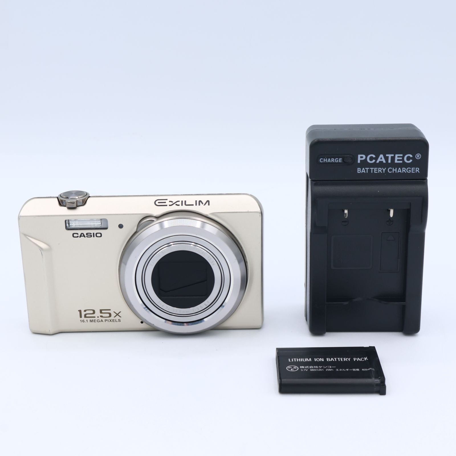 CASIO カシオ デジタルカメラ EXILIM 1610万画素 12.5倍 ゴールド EX-ZS 150 GD 251026_