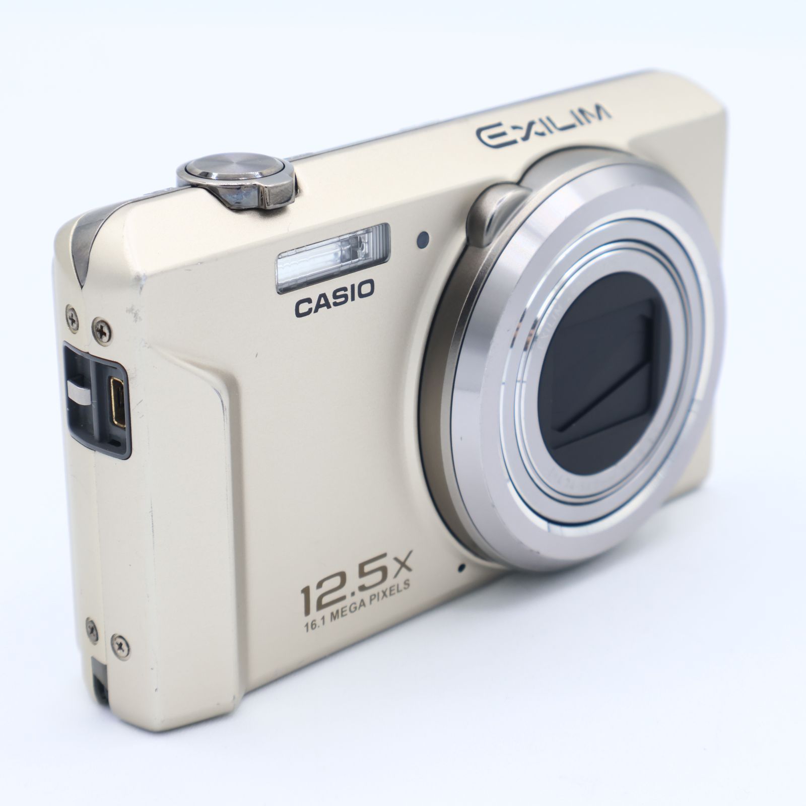  CASIO カシオ デジタルカメラ EXILIM 1610万画素 12 5倍 ゴールド EX ZS 150 GD 251026_ コンパクトデジタルカメラ デジタルカメラ