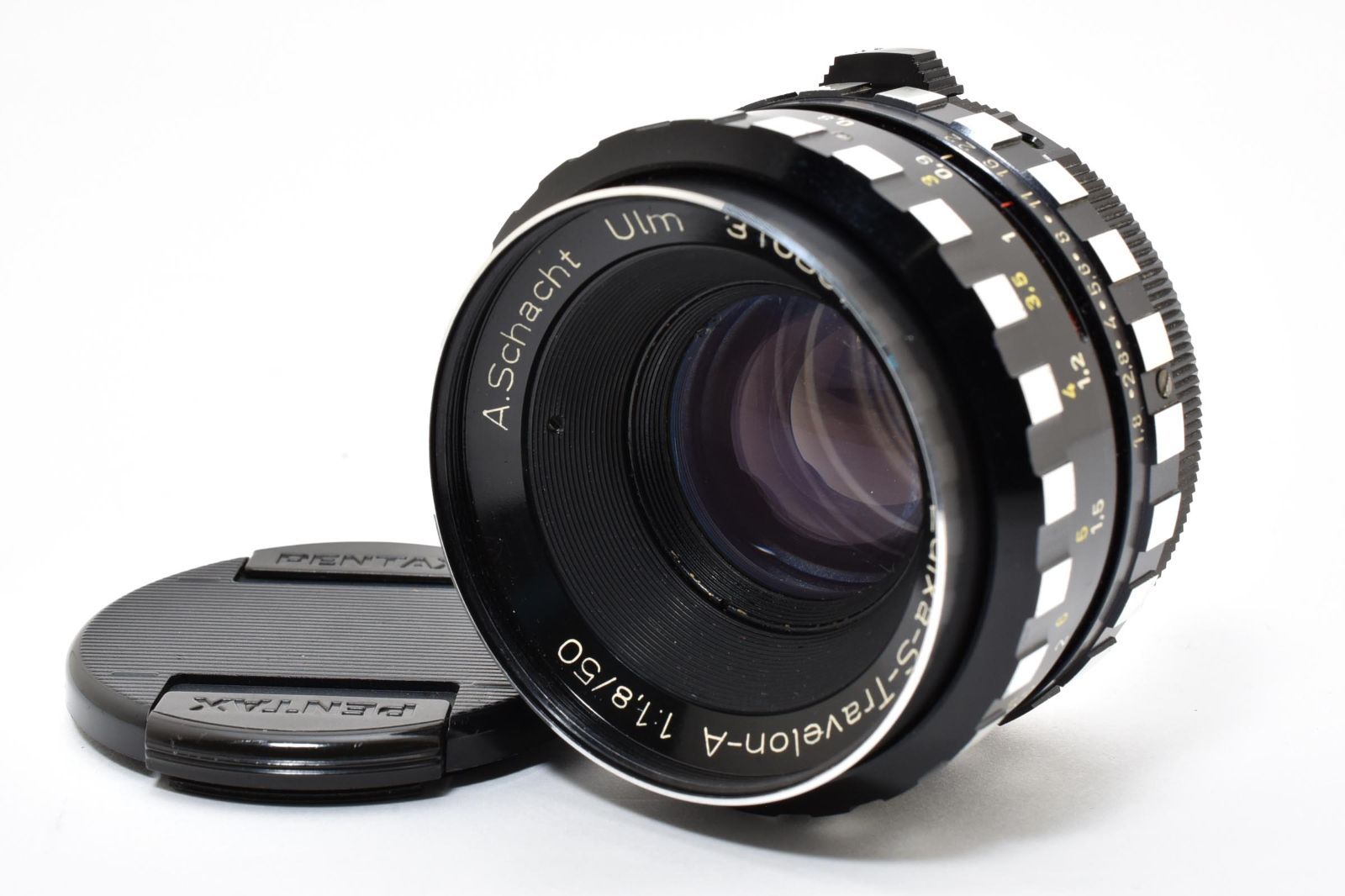 レンズ(単焦点) A.Schacht Ulm Edixa-S-TRAVELON-A50mmF1.8 M42 MOUNT
