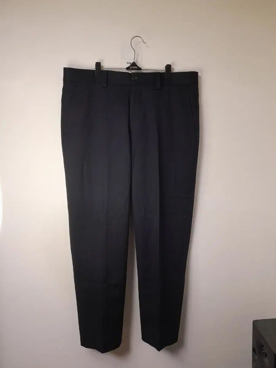 J.LINDEBERG J.リンドバーグ 秋冬 ブラック ウール スラックス 52 36