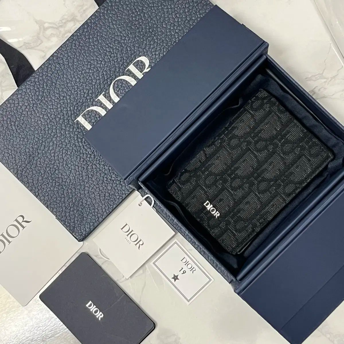 Dior オブリーク オーガナイザー ブラック