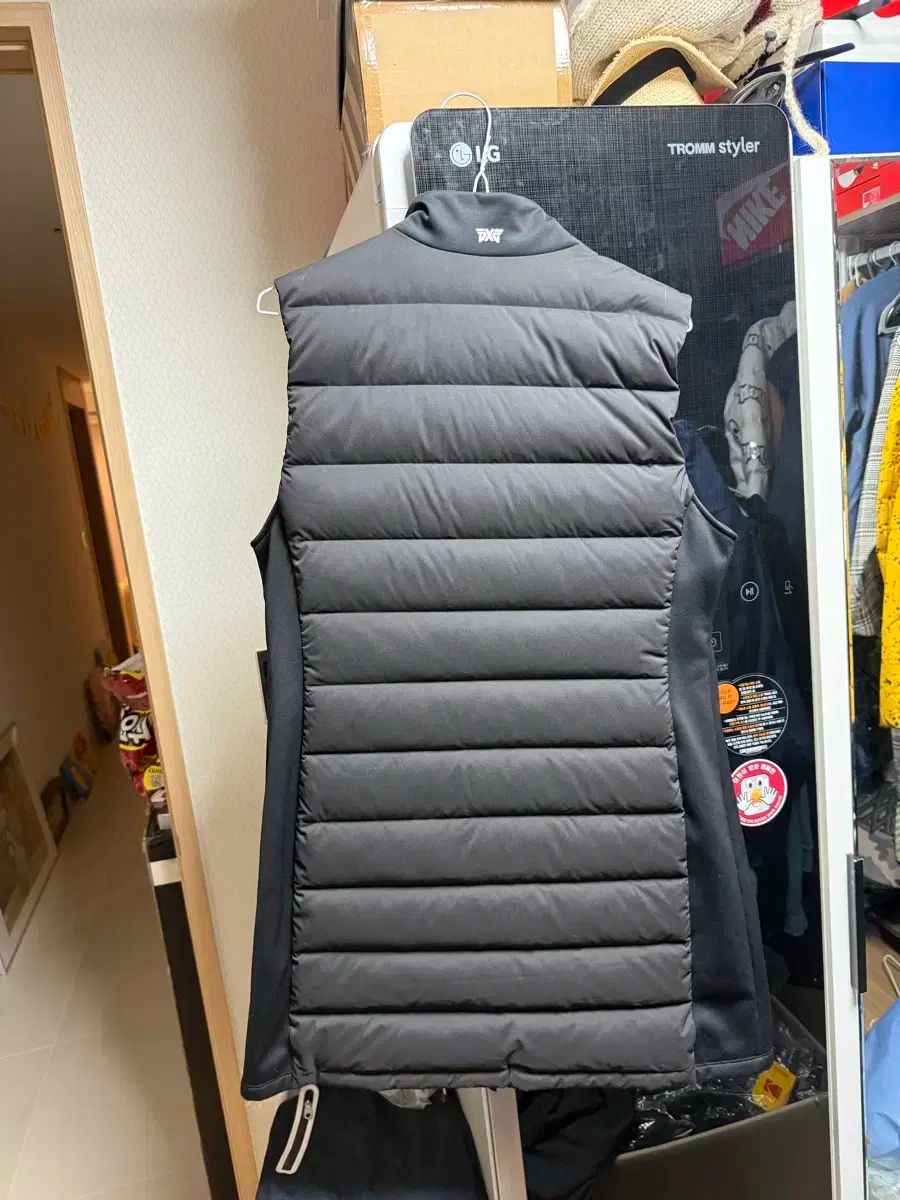 PXG レディース ブラック ダウン ベスト ほぼ