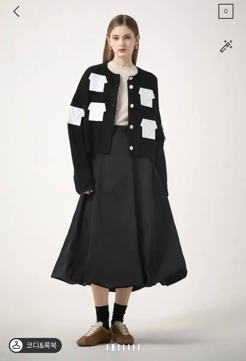 謙虚な Enf エンフォールド 紙折りカーディガン 38 ホリ製