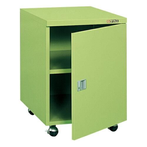 サカエ キャビネットワゴン グリーン NW-0 CN 2230327