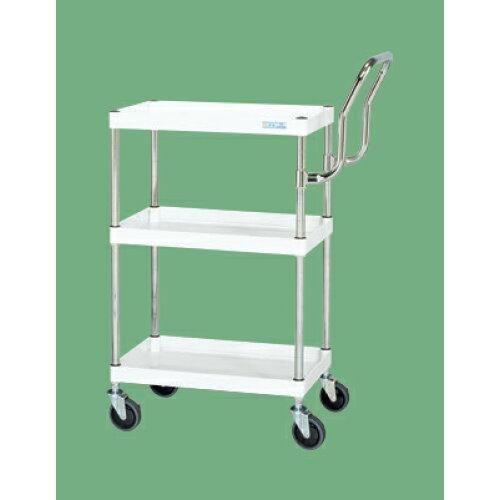 サカエ CSパールワゴン中量 ハイタイプ取手 パールホワイト CSP 2230000