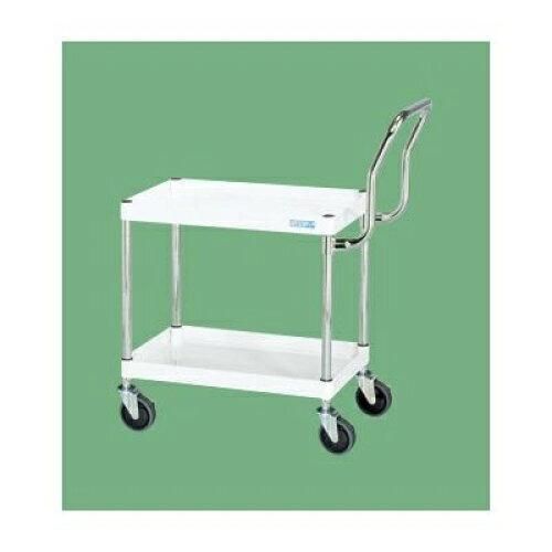 サカエ CSパールワゴン中量 ハイタイプ取手 パールホワイト CSP- 2229955