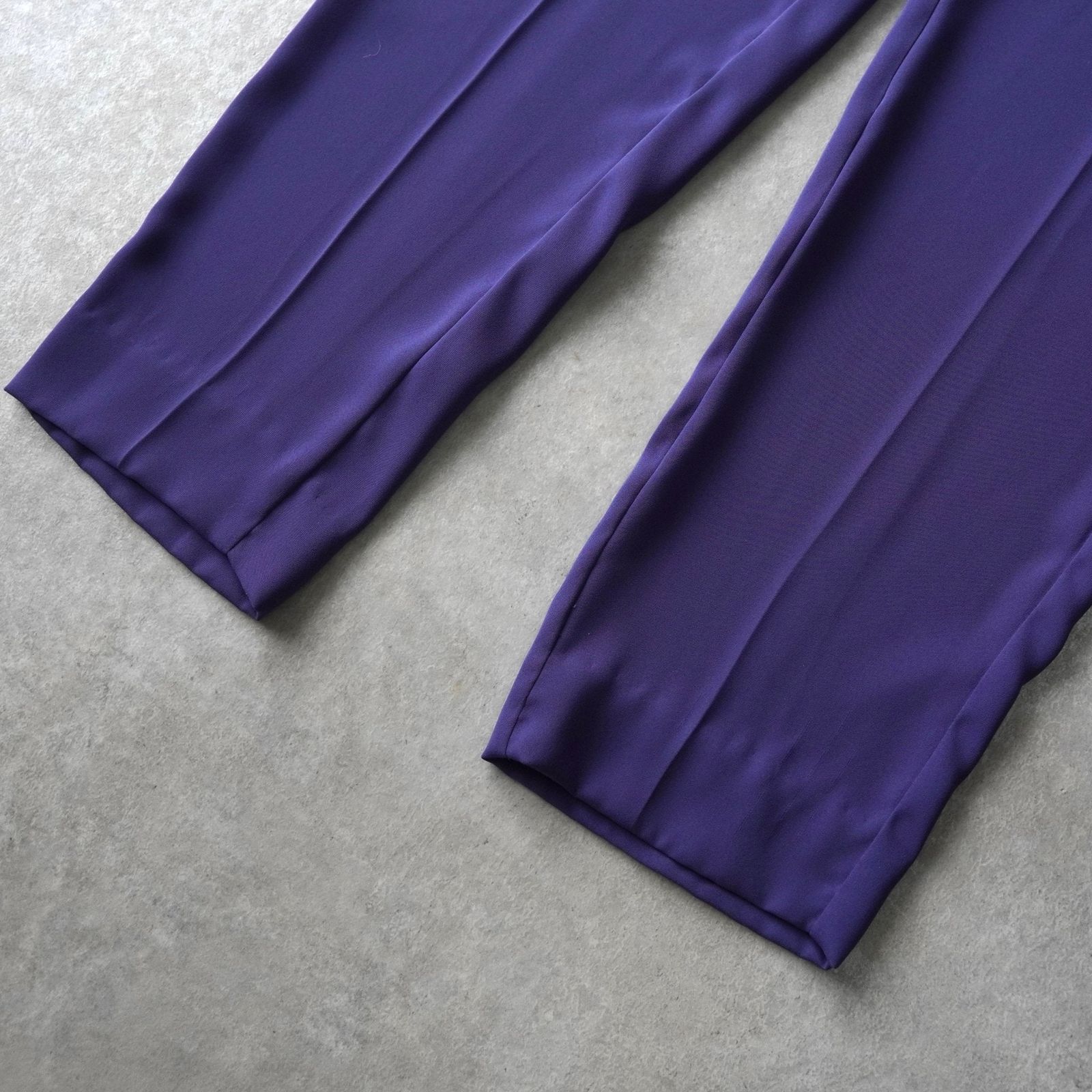  エムエムシックス メゾンマルジェラ イージー スラックス パープル レディース スラックス パンツ