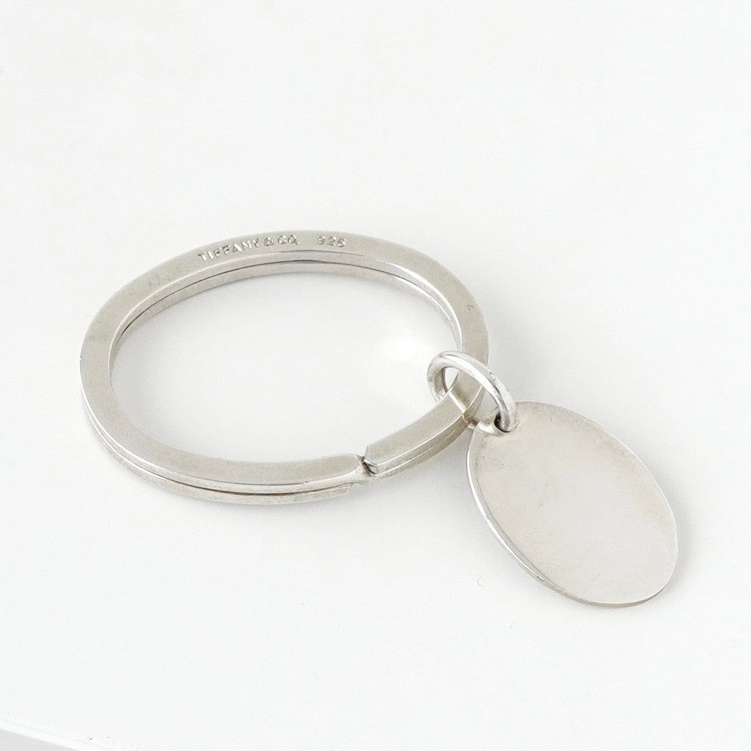 BlackFriday 割引４０％オフ ティファニー ヴィンテージ オーバル シルバー925 キーリング