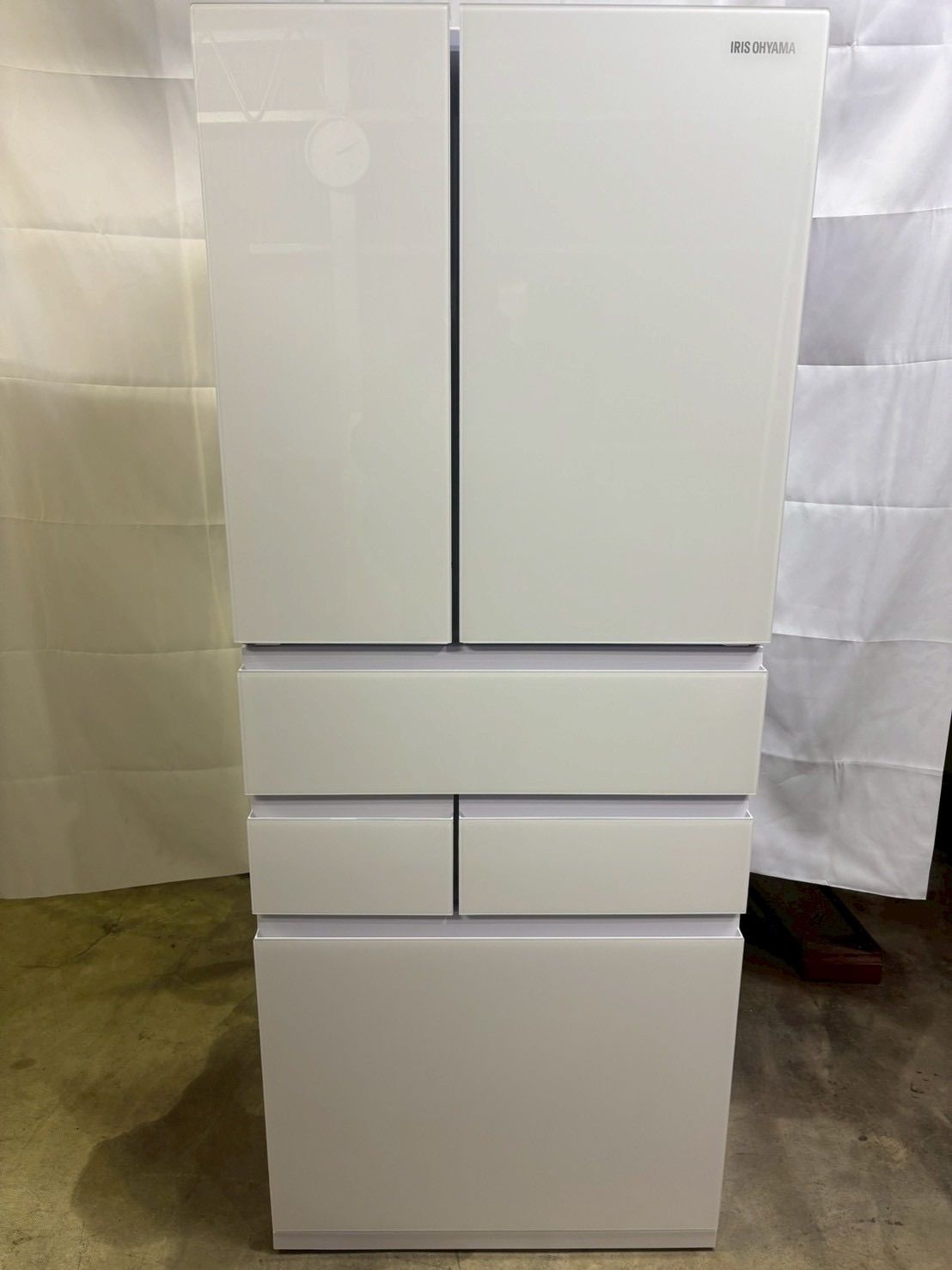 アイリスオーヤマ 6ドア冷蔵庫 IRGN C 45 A W 製453 L