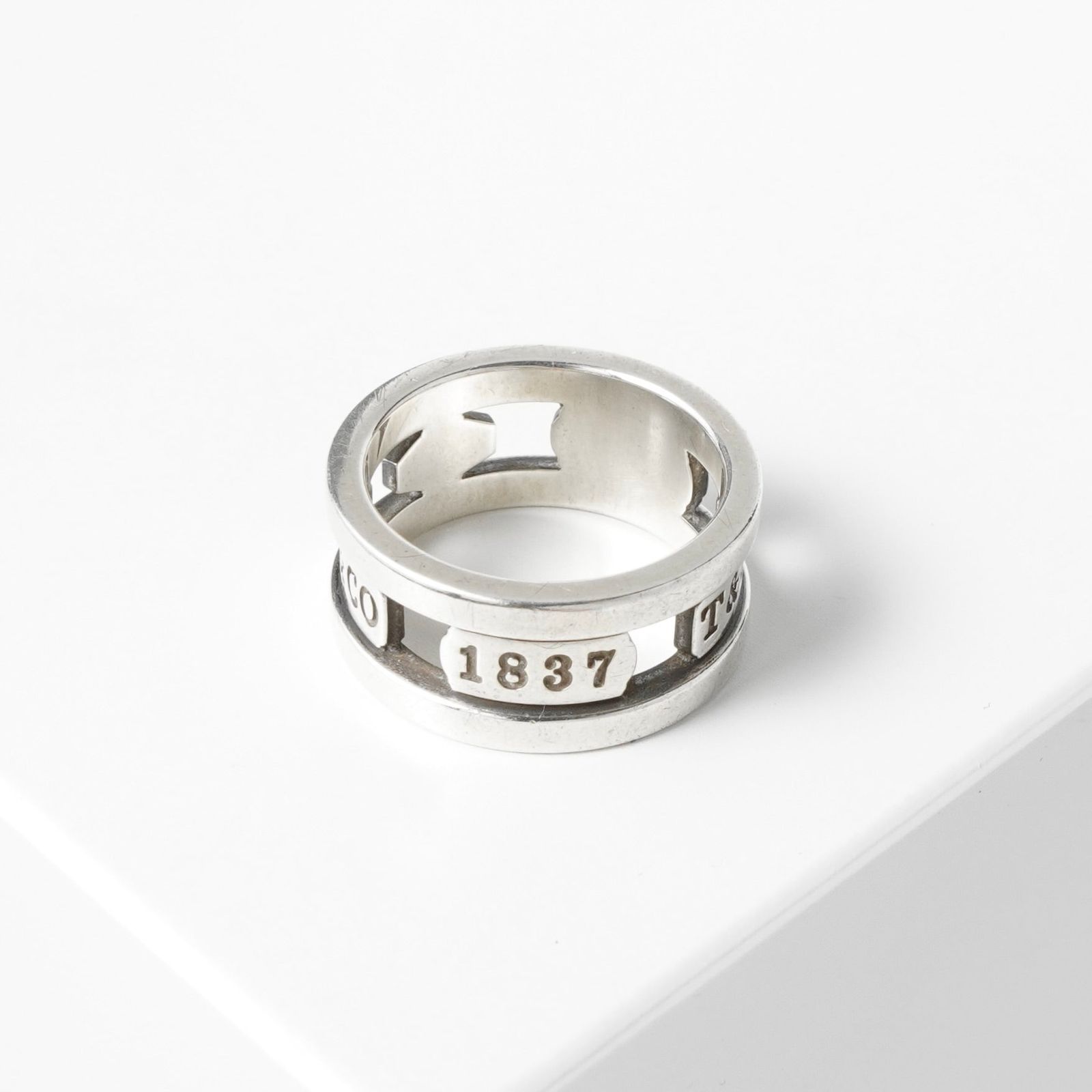 美品 ティファニー 1837 リング　12号 ティファニー 1837 ナロー シルバー925 指輪 リング 12号 - メルカリ