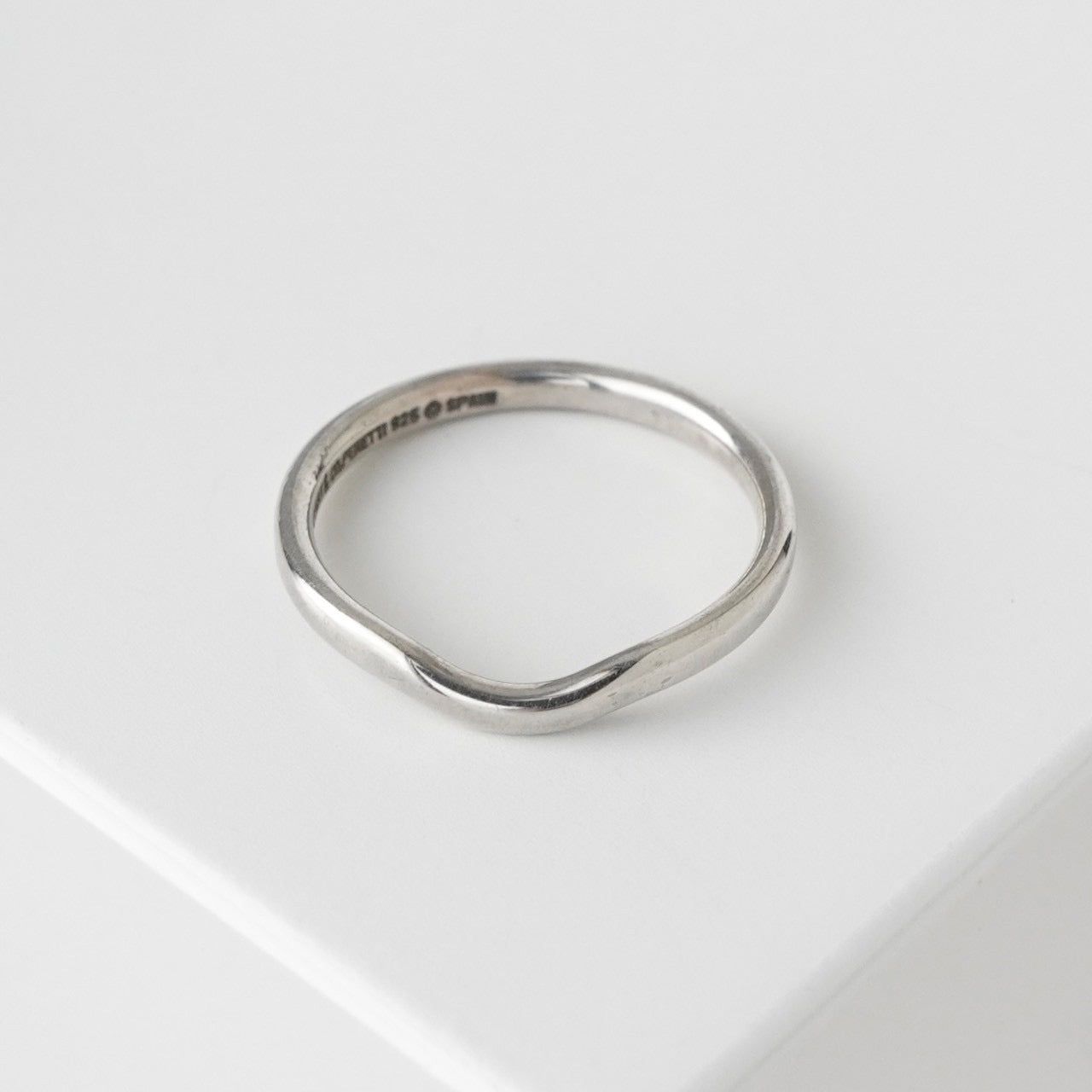 ティファニー エルサ ペレッティ カーブバンド シルバー925 指輪