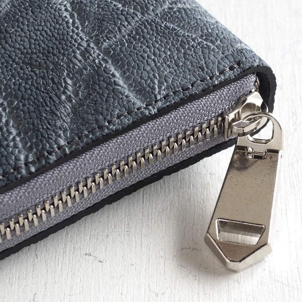 新進工房 極小長財布 バタール ワープロラックスレザー 希少】ワープロ