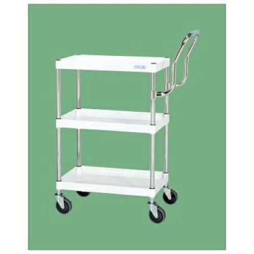 サカエ CSパールワゴン中量 ハイタイプ取手 パールホワイト CSP- 2229940