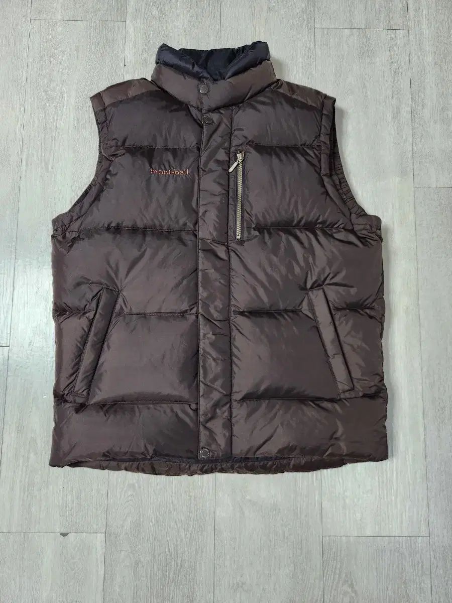 モンベル メンズ グースダウンベスト 100