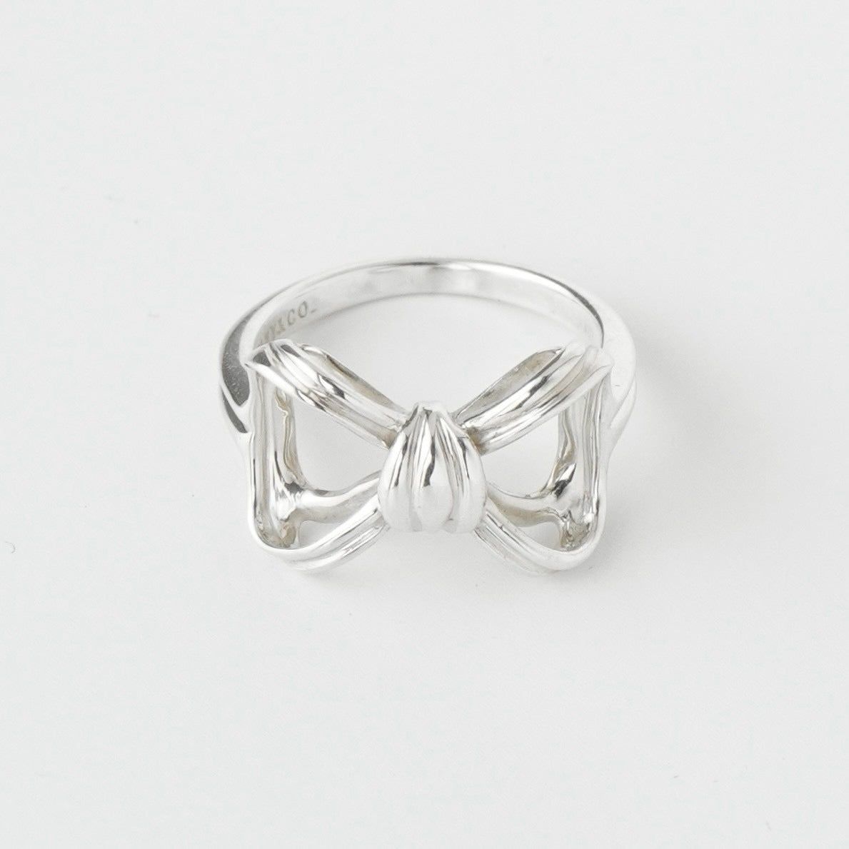 ティファニー リボン シルバー925 指輪 リング 10号 - メルカリ