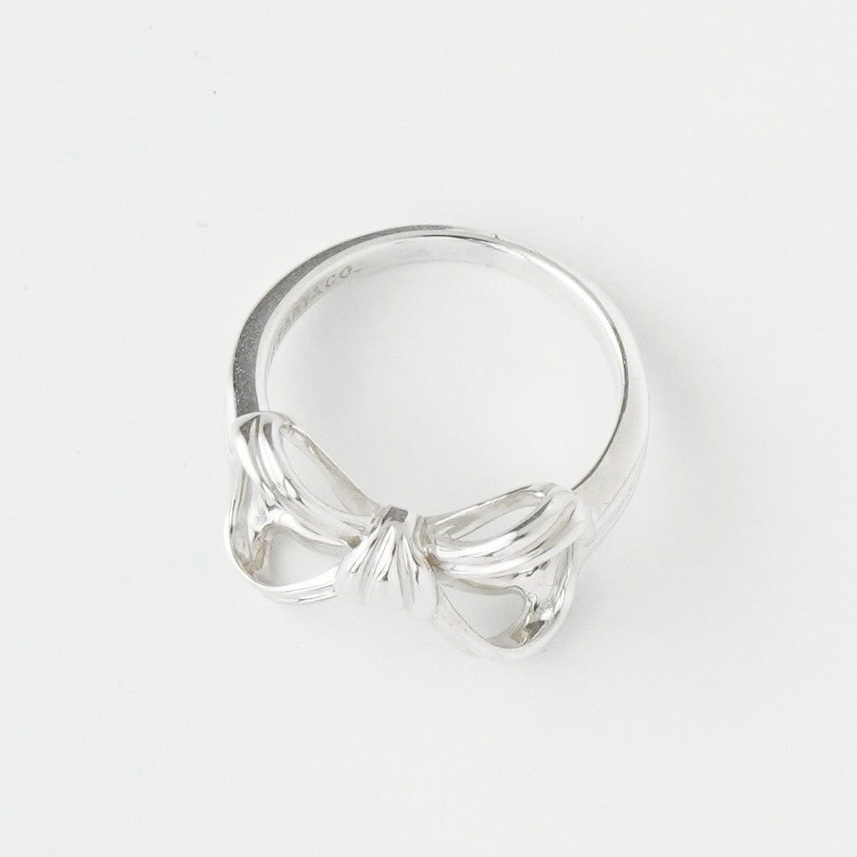 ティファニー リボン シルバー925 指輪 リング 10号 - メルカリ